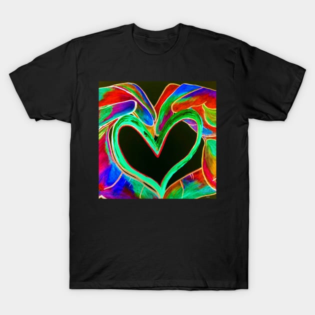 Universal Sign for Love T-Shirt by EloiseART
